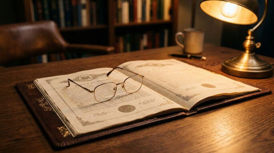 Zwei Dokumente nebeneinander — Vergleich einfaches und qualifiziertes Arbeitszeugnis